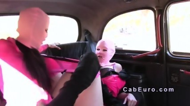 Sexy Robber Babes Fucking In Fake Taxi