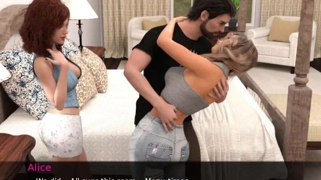 Pine Falls:threesome With Two Kinky Santa Girls-S2e13