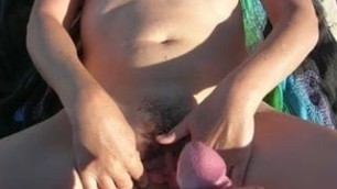 beach cumshot