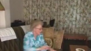 Hot Granny masturbating