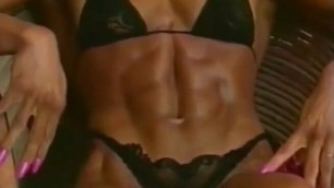 oldschool female abs worship