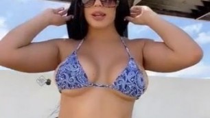 Roxana's Here To Watch You Cum On Her Bikini Body