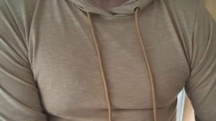 Very verbal Daddie wank and Cum shot.