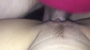 She creams on my dick and I cum inside her