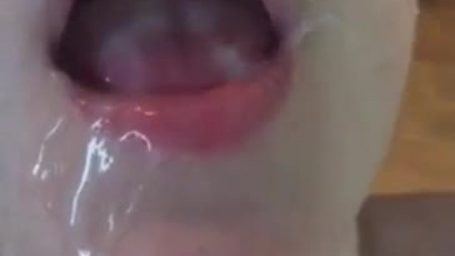 Cum in my sexfriend's mouth