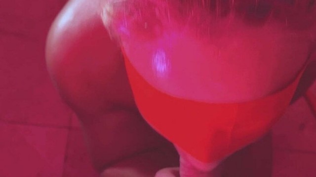 Pov Smoking MILF Stepmom Deepthroats and Gets Cum in Mouth