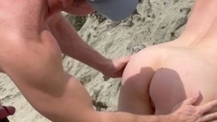 SEX on Exclusive Beach Leads to Fuck Fest at Home!