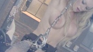 Femdom Blonde Dominates The Dick