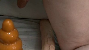 Mistress Fucked Doggy Slave With Huge Buttplug