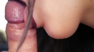 Slow Close-Up Blowjob - She's got skills! - POV, Sensual