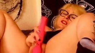 Playing with My toy vibrator