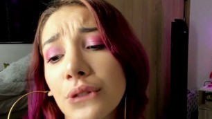 Colombian Otaku Loves To Have Her Mouth Filled With A Big Cock