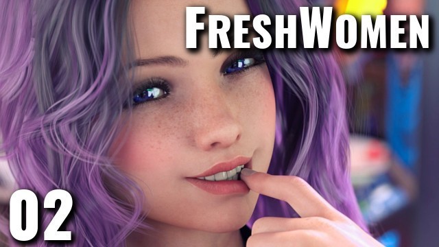 FRESHWOMEN #02 – Visual novel PC Gameplay