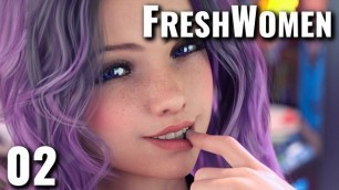 FRESHWOMEN #02 – Visual novel PC Gameplay