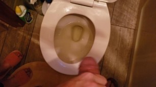 Never Held a Pissing Cock before