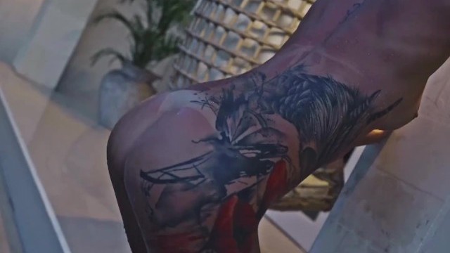 Sanktor - Inked Step-mom Teasing Naked